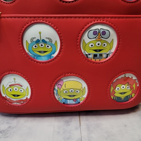 Loungefly Alien Remix Mini Backpack 2020 Summer Comic Con Pixar Aliens Costumes - Picture 4 of 12